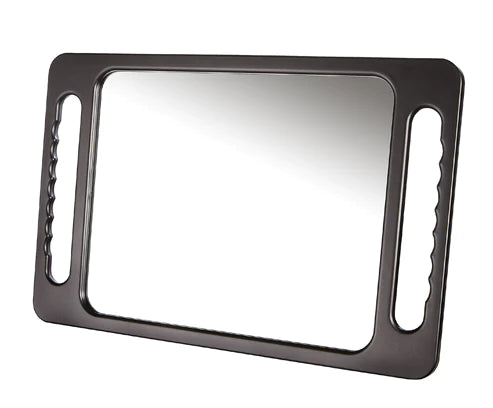 BABYLISS PRO JUMBO MIRROR 11.25" X 9" - RECTANGULAR WITH 2 HANDLES