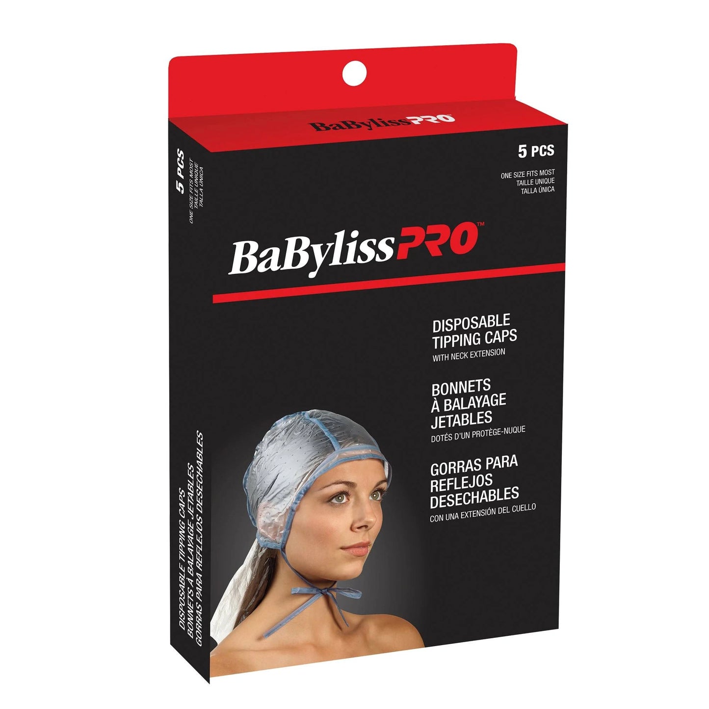 BabylissPro Disposable Tipping Caps with Neck Extension