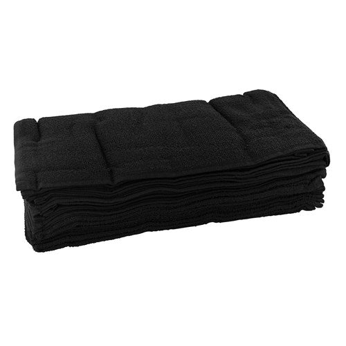SILVERSTAR Salon Towels - Cotton - Black or White