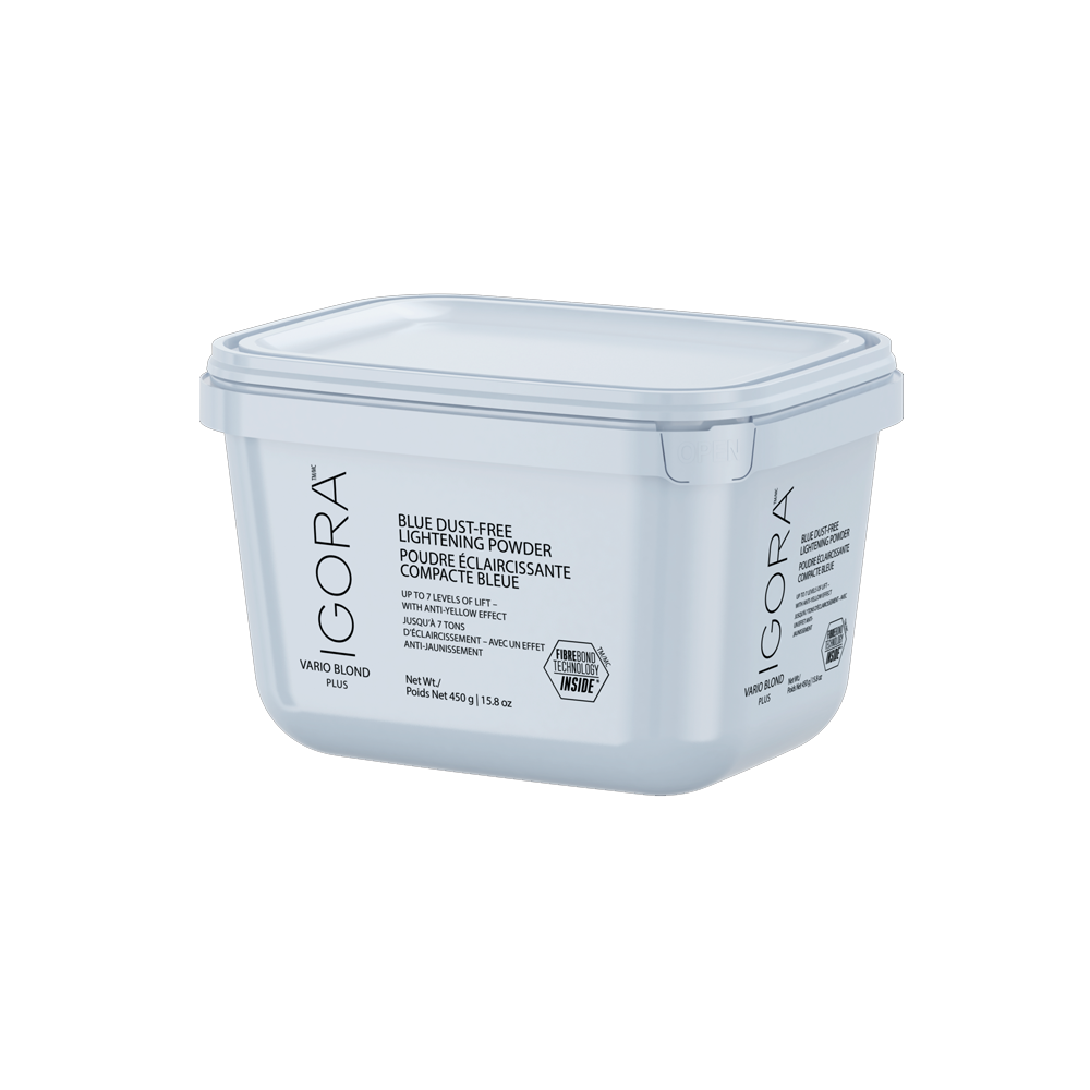 Schwarzkopf Igora Vario Blond Plus Bleach Powder 450g professional blue dust-free hair lightener