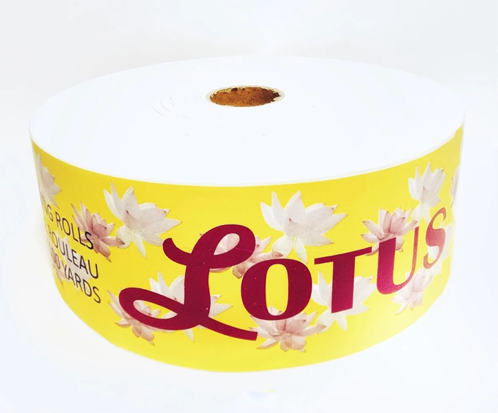Lotus Natural Waxing Muslin Roll - Wax Strips - 3" x 100 yards