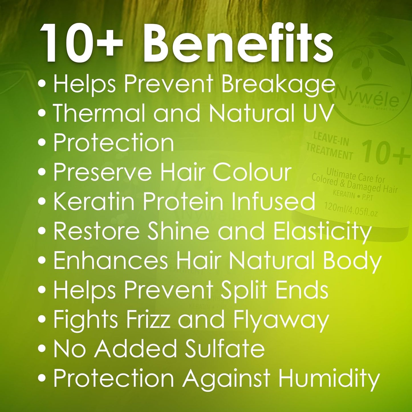 Nywele 10+ Miracle Leave in Hair Treatment 120ml