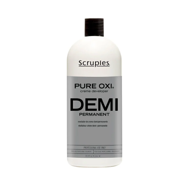 Scruples PURE OXI Creme Developer 1 Litre | 10, 20, 30, 40 Vol & Demi