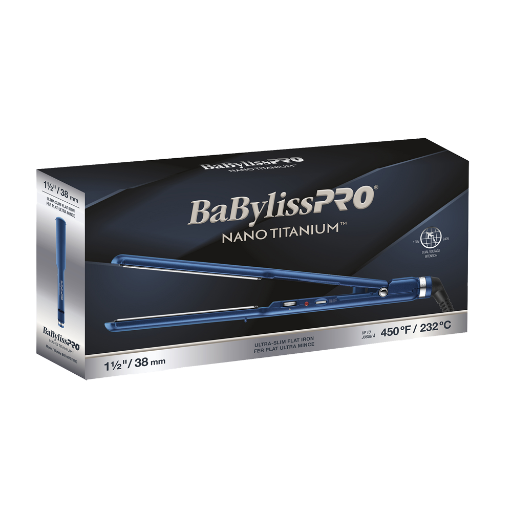 BaBylissPRO Nano Titanium 1-1/2" Ultra Slim Flat Iron (Twilight - Limited Edition)