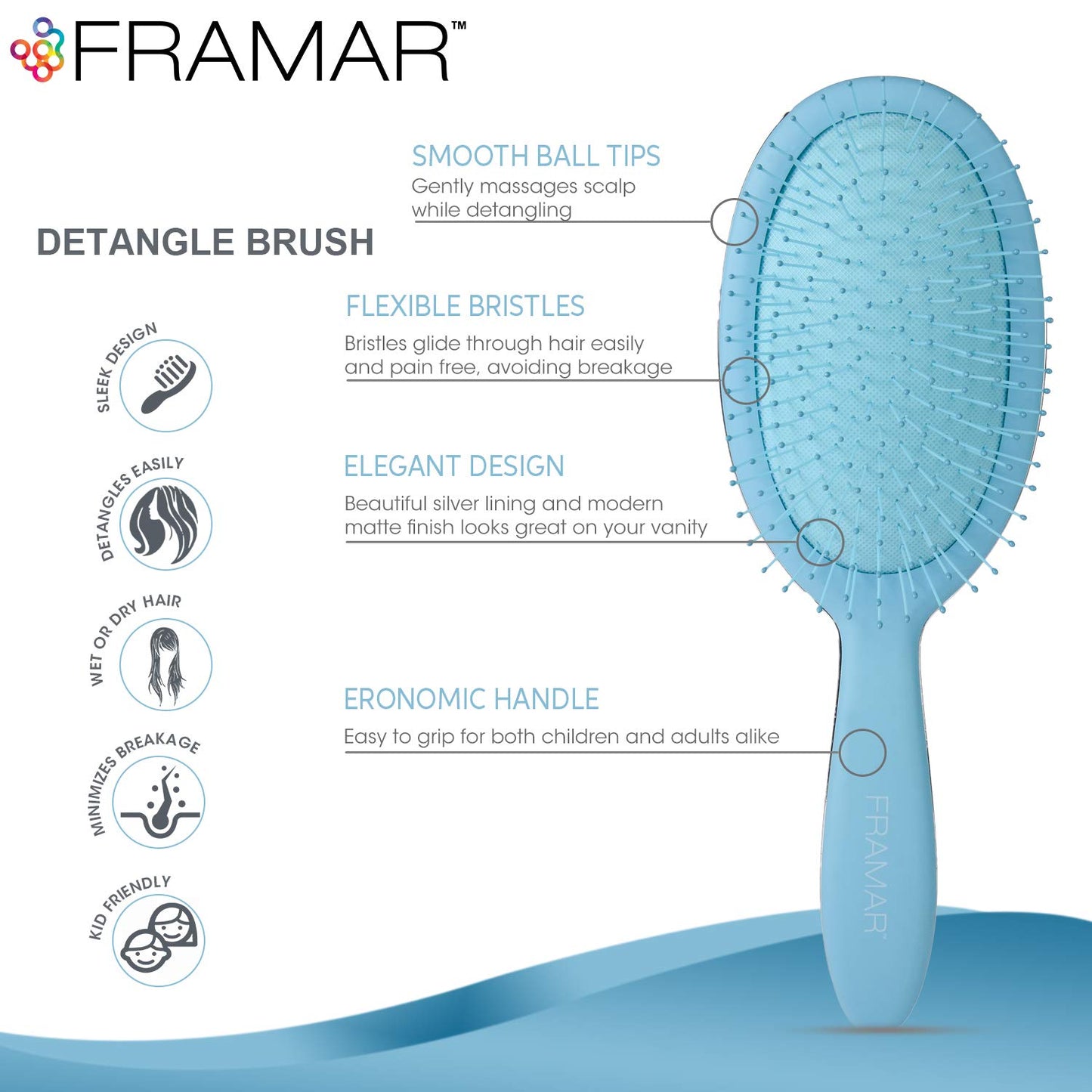Framar Detangle Brush