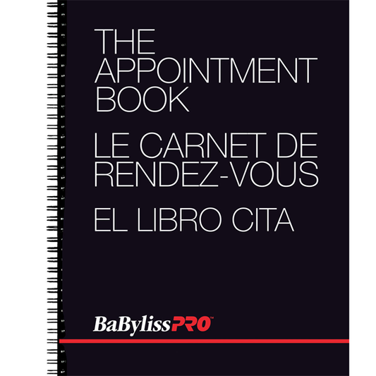 Babyliss Pro Appointment Book - 4 Column