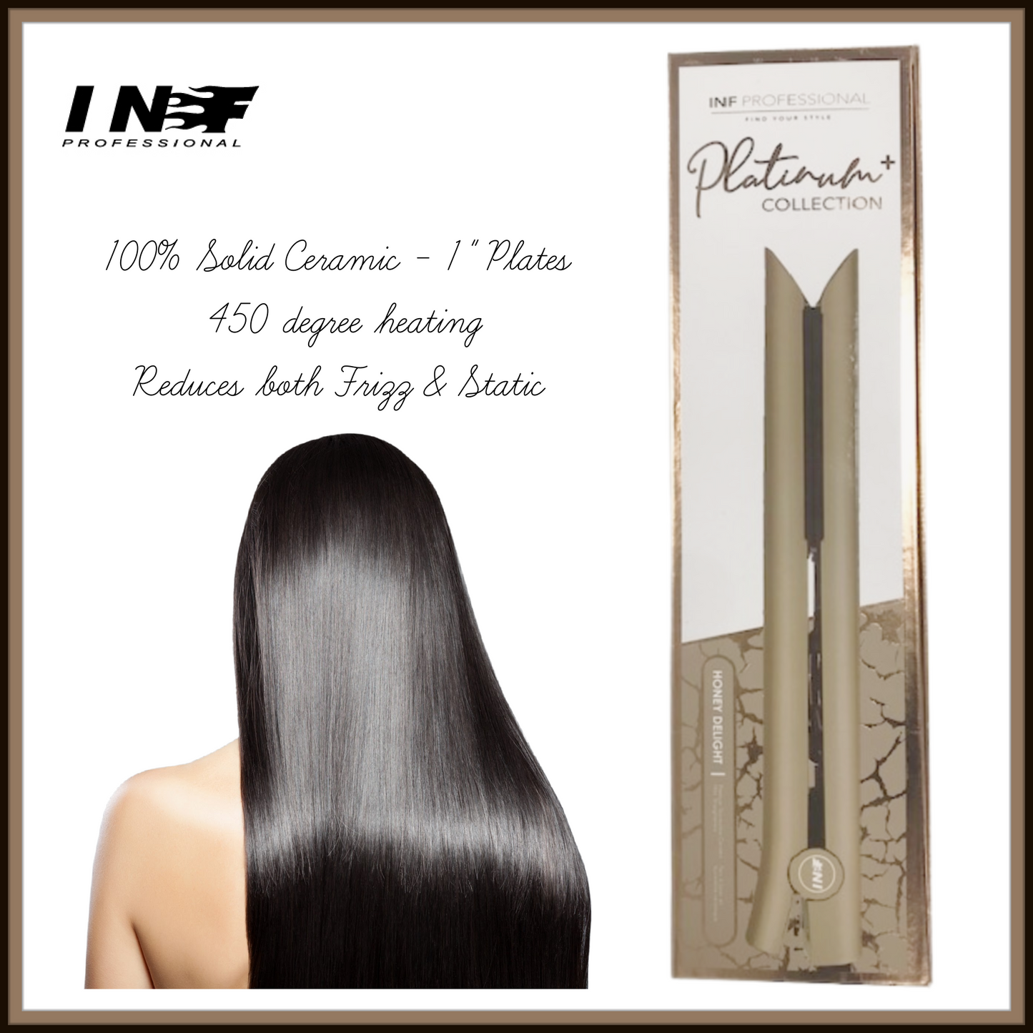 INF Platinum Flat Iron