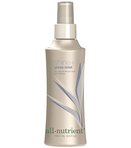 All Nutrient Shine Plus gloss mist shine spray for frizz control and smooth hair