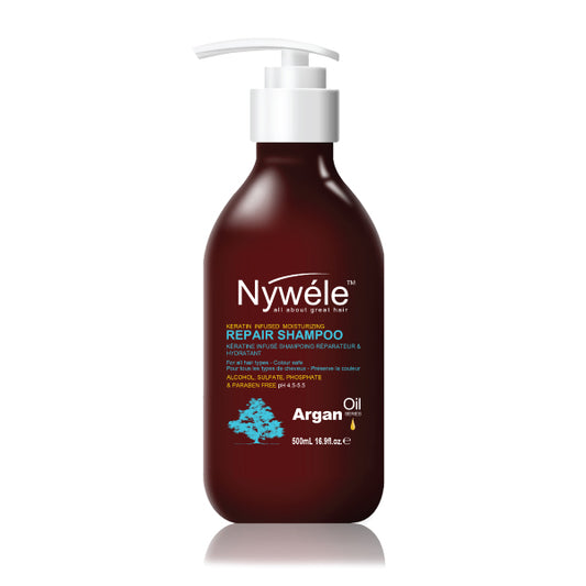 Nywele Keratin Infused Moisturizing Repair Shampoo 500ml