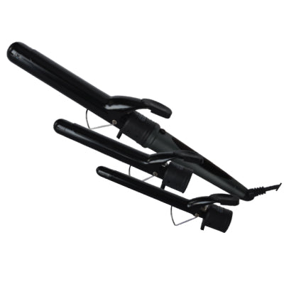 INF Curler Barrels 3-IN-1 Ceramic Curling Irons with Clip