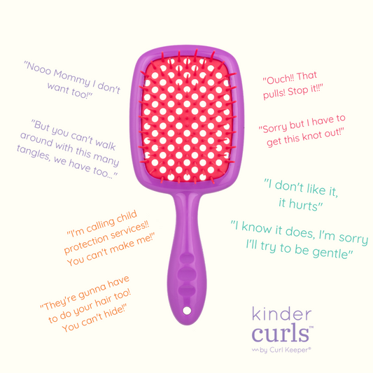 Curl Keeper - The Kinder Brush