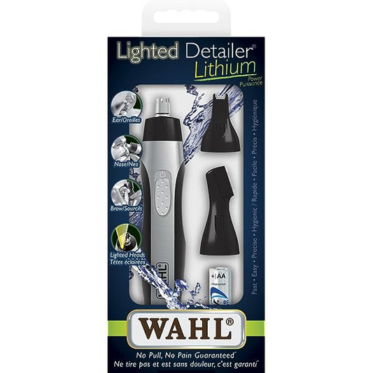 Wahl's Lighted Lithium Battery detailer