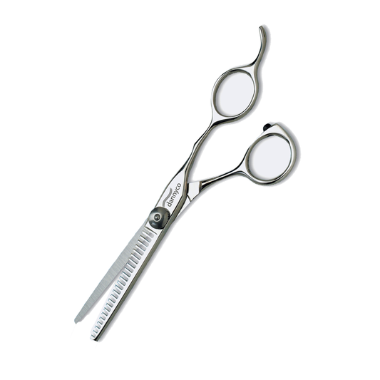 Dannyco Blend 55NC professional thinning shears 5.5 inch with 24 teeth and offset handle