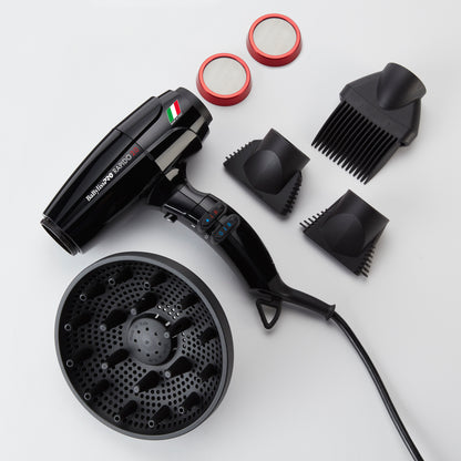 BaBylissPRO Rapido 2.0 Hair Dryer (BRAP2C) – Lightweight 1875W Professional Dryer
