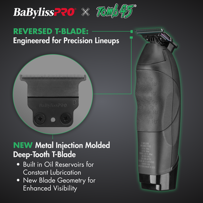 BaBylissPRO® x Tomb45® Wireless-Charging Trimmer