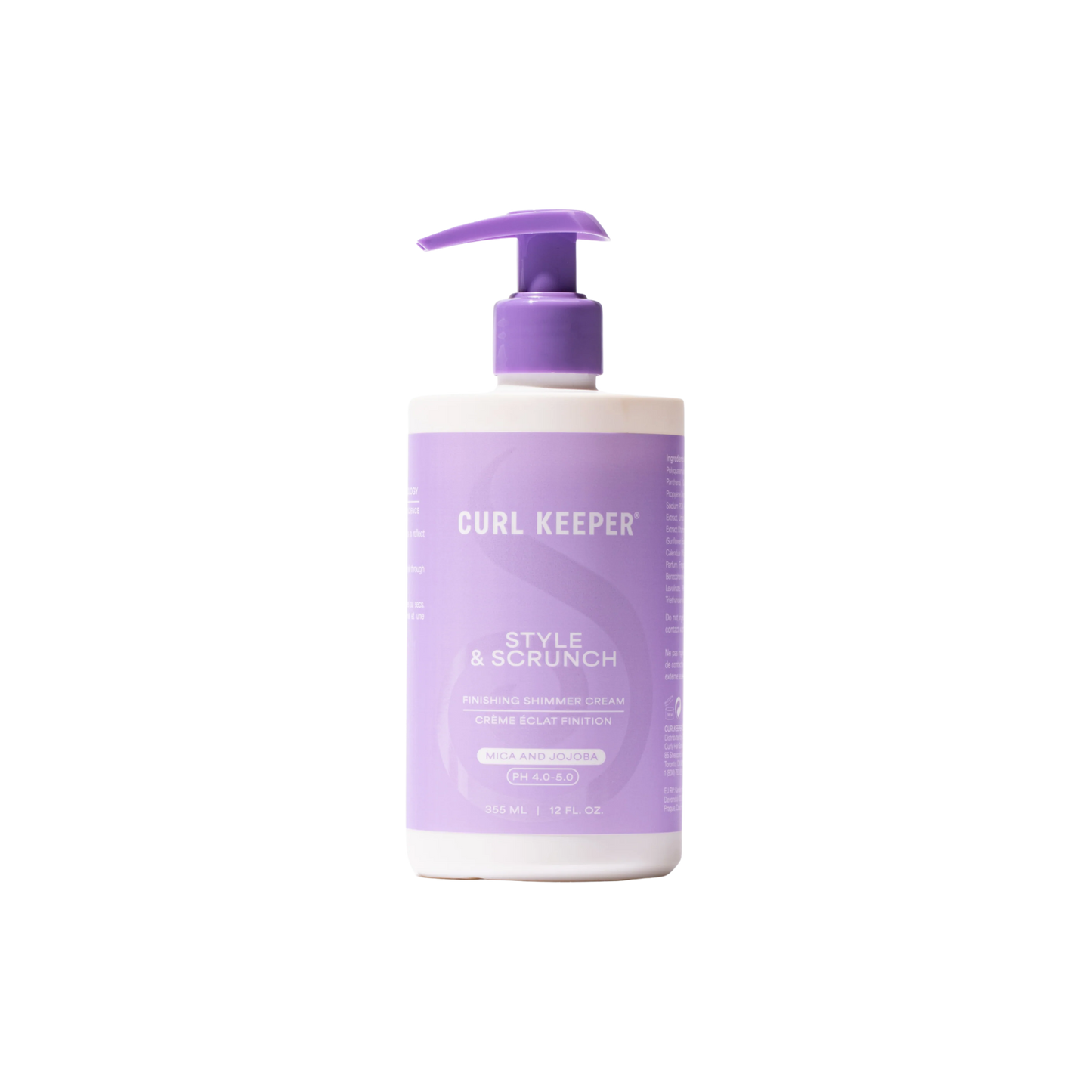 Curl Keeper Style & Scrunch – Finishing Shimmer Cream