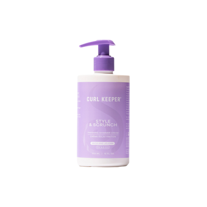 Curl Keeper Style & Scrunch – Finishing Shimmer Cream