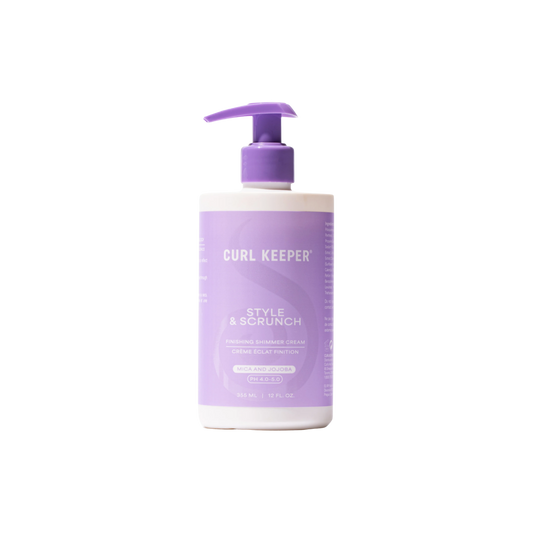 Curl Keeper Style & Scrunch – Finishing Shimmer Cream