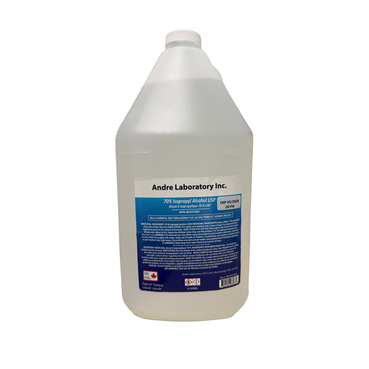 70% Isopropyl Alcohol USP 4L | First Aid Antiseptic & Surface Cleaner