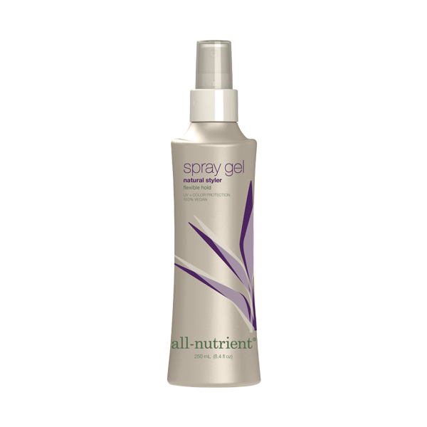 All Nutrient Spray Gel lightweight hold styling spray 8.4oz bottle