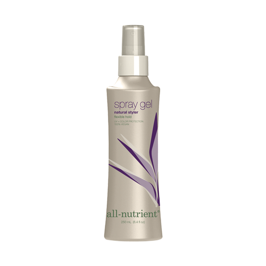 All Nutrient Spray Gel lightweight hold styling spray 8.4oz bottle