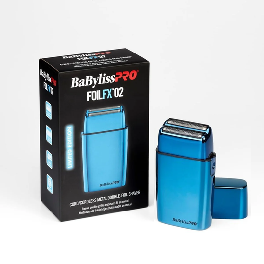 BaBylissPRO Blue Double-foil Shaver – Limited Edition - FXFS2BL