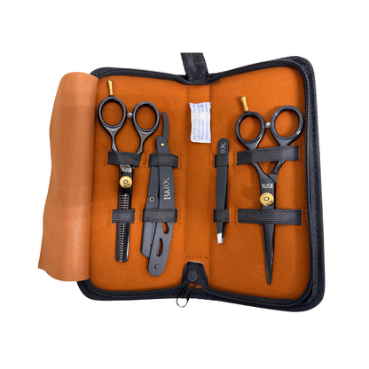 BarPro X Premium Barber Starter Kit – 4 Piece Stainless Steel Set