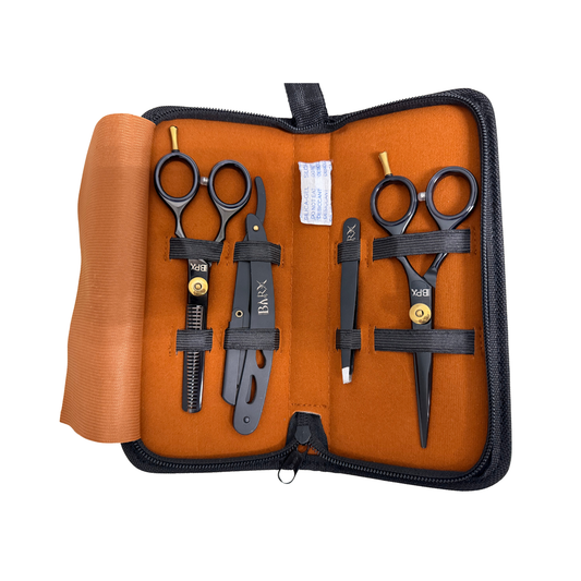 BarPro X Premium Barber Starter Kit – 4 Piece Stainless Steel Set