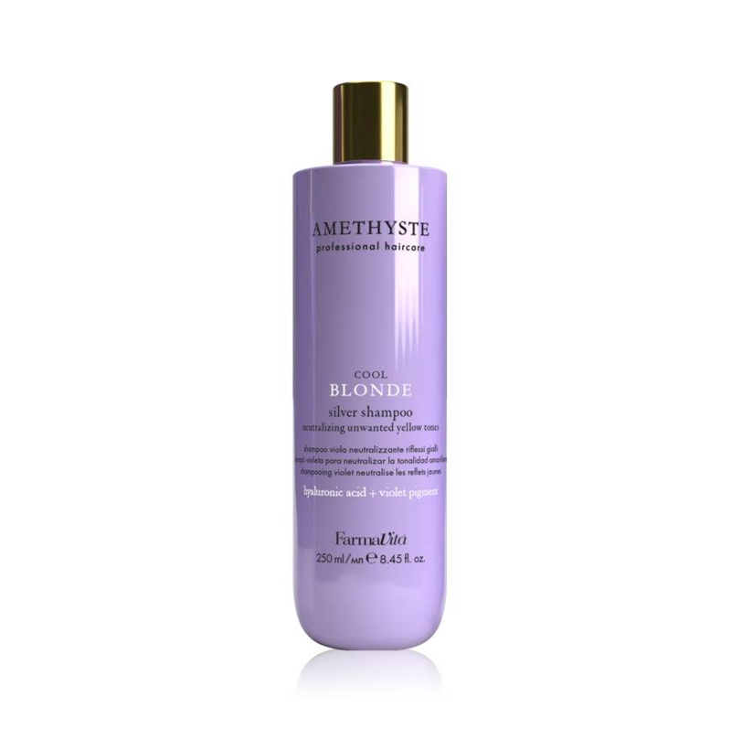 Farmavita Amethyste SILVER Shampoo 250mL NEW Packaging