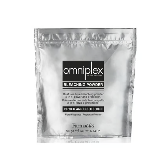 Farmavita Omniplex Dust-Free Blue Bleach Powder 500g