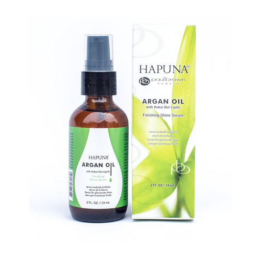 Hapuna Argan Oil Hair Treatment 2oz – Anti-Frizz, Shine & Hydration