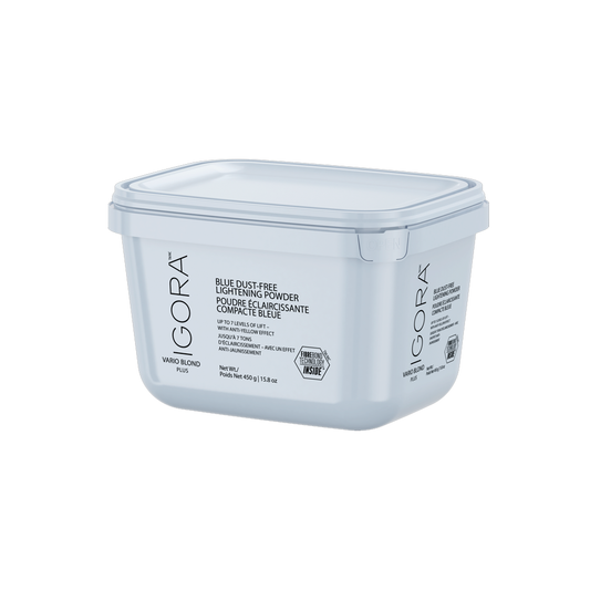 Schwarzkopf Igora Vario Blond Plus Bleach Powder 450g professional blue dust-free hair lightener