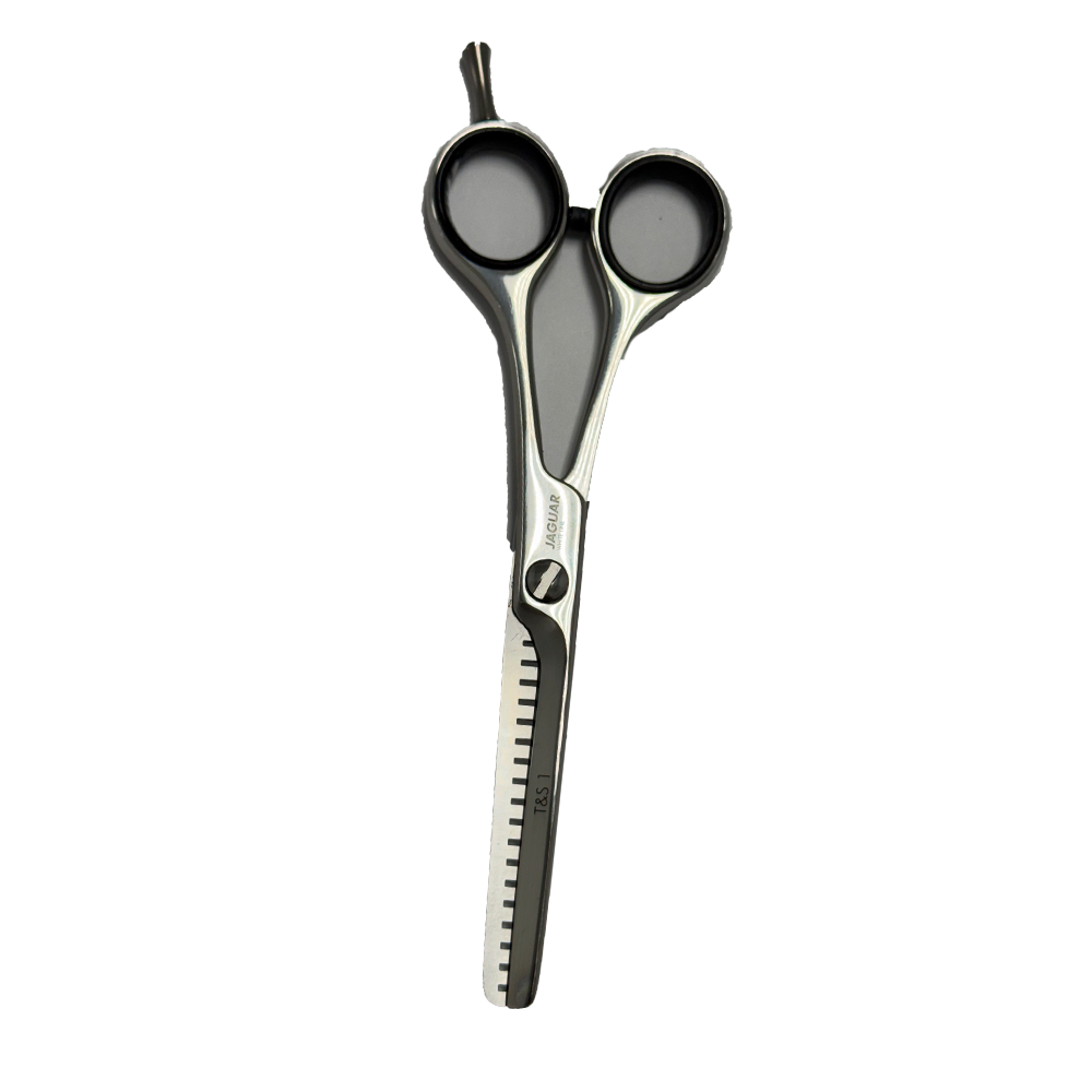 Jaguar White Line T&S 5.5 inch professional thinning shears with 18 teeth