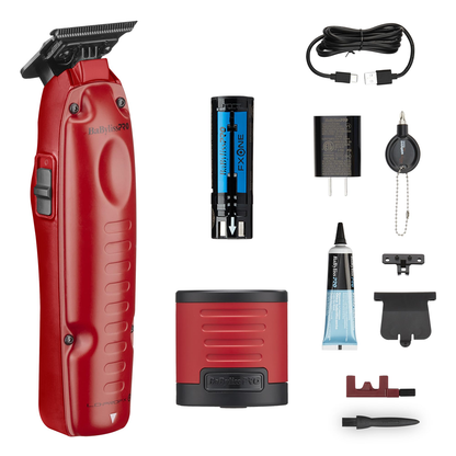 BaBylissPRO FXONE Lo-ProFX High Performance Low-Profile Trimmer (Red)