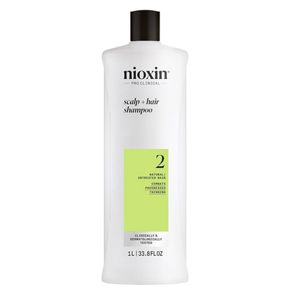 Nioxin System 2 Scalp+ Hair Shampoo or Conditioner