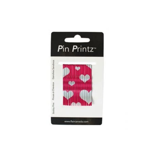 PIN PRINTZ Abstract 2" Bobby Pin 16 pins