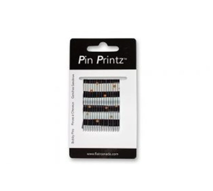 PIN PRINTZ Abstract 2" Bobby Pin 16 pins