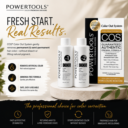 Power Tools COS Color Out System Hair Color Remover