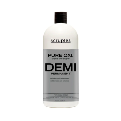 Scruples PURE OXI Creme Developer 1 Litre | 10, 20, 30, 40 Vol & Demi