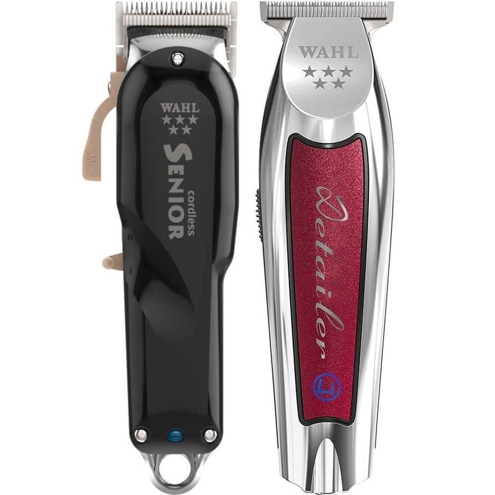 Cordless Senior Clipper + Detailer Trimmer + Backpack COMBO