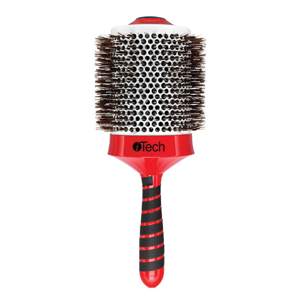 iTech's Magnetic Tourmaline Boar & Nylon Bristle Brush #76700