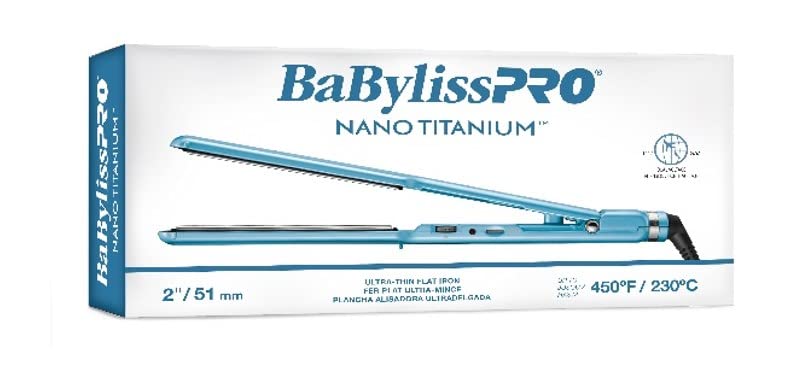 BaByliss Pro Nano Titanium dual ionic flat iron 1 1/4 inch