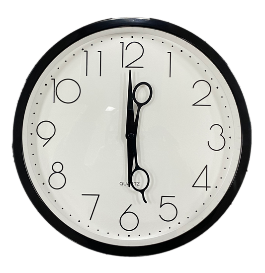 Scissor Hand Wall Clock