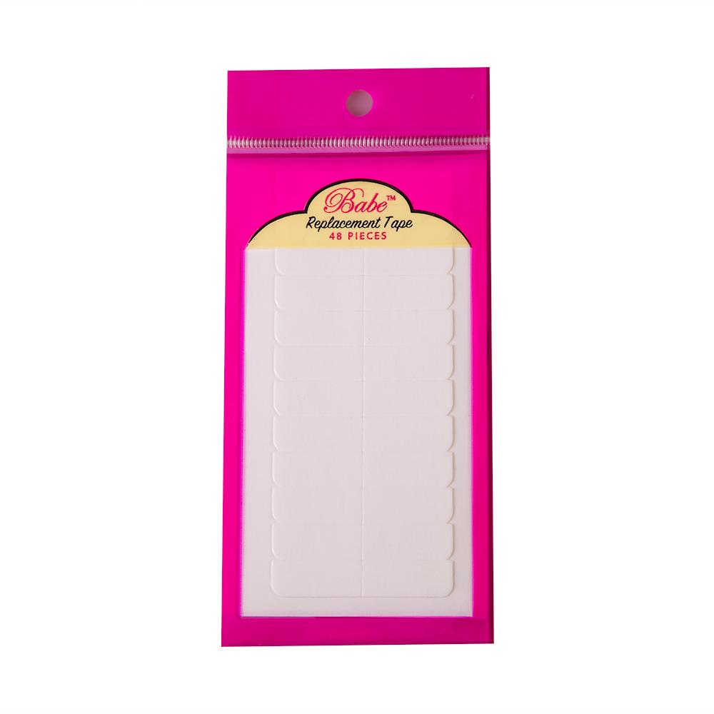 Babe tape in replacement tape tabs 48 pieces double sided hair extension adhesive