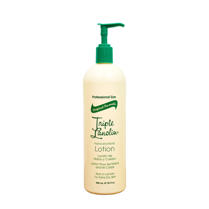 Triple Lanolin Original Hand & Body Lotion 20 oz | Lanolin Moisturizer